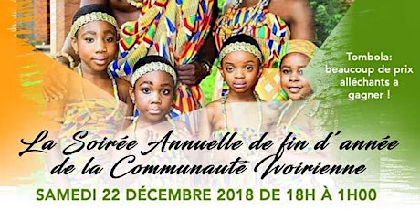 Soirée Annuelle de fin d'année de la Communauté Ivoirienne primary image