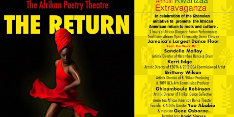 The Afrikan Poetry Theatre presents... "The Return" primary image
