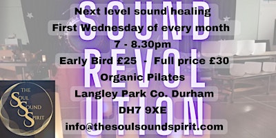 Sound Revolution - Next Level Sound Healing Langley Park primary image