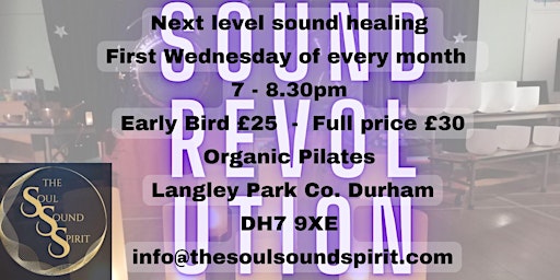 Primaire afbeelding van Sound Revolution - Next Level Sound Healing Langley Park