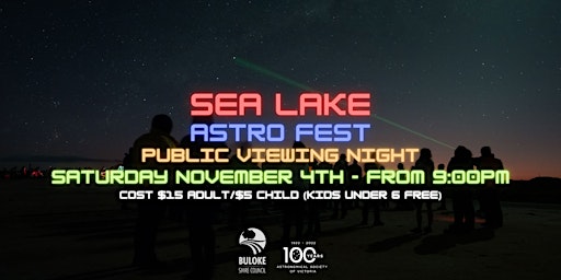 Image principale de Public Viewing Night - Lake Tyrrell - Saturday November 2nd