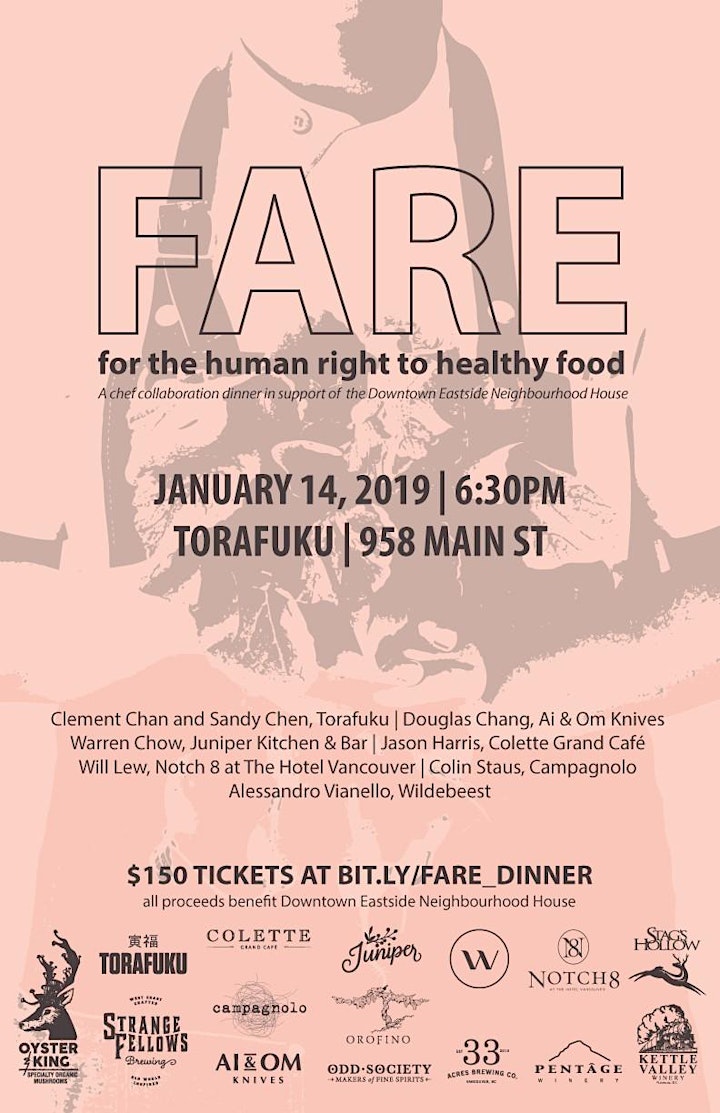 
		FARE: A fundraising dinner for the human right to healthy food image
