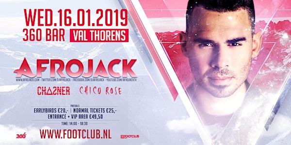 Afrojack at Val Thorens [show 2] January 16th 2019