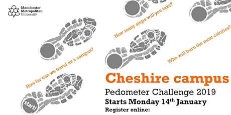MMU Cheshire Pedometer Challenge primary image