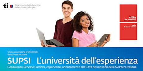 Consulenze di SUPSI servizio carriera, esperienza, orientamento