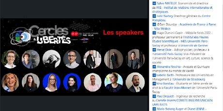 Image principale de TEDxSaclay 2023 - Cercles et Libertés