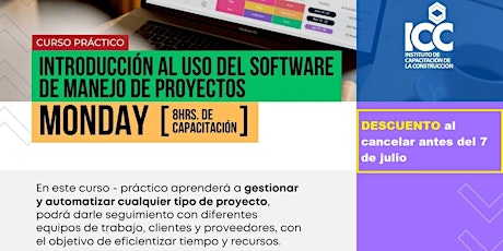 Imagen principal de Introducción al uso de software de manejo de proyectos MONDAY