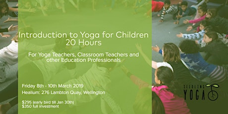 Introduction to Yoga for Children (20 Hours) primary image