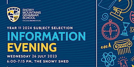 Year 11 2024 Subject Selection Information Evening primary image