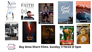 Imagen principal de BraveMaker Film Fest: Bay Area Short Film Program Sunday 7/16/23