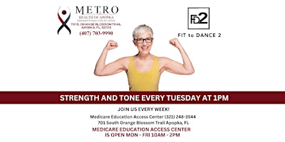 Imagem principal de Free Exercise Strength and Tone Class  for Senior Citizens at Metro Health