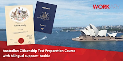 Australian Citizenship Test Preparation with Bilingual Support- Arabic primary image