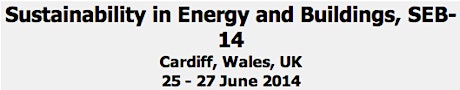 Sustainability in Energy and Buildings 2014 primary image