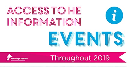 Access to HE Information Event: 17th May 2019 primary image
