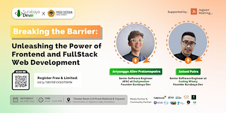 Breaking the Barrier: Unleashing the Power of Frontend & FullStack Web Dev  primärbild