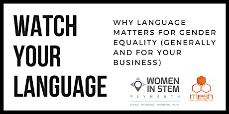 Watch your language! Gender inclusive text for small-businesses. primary image