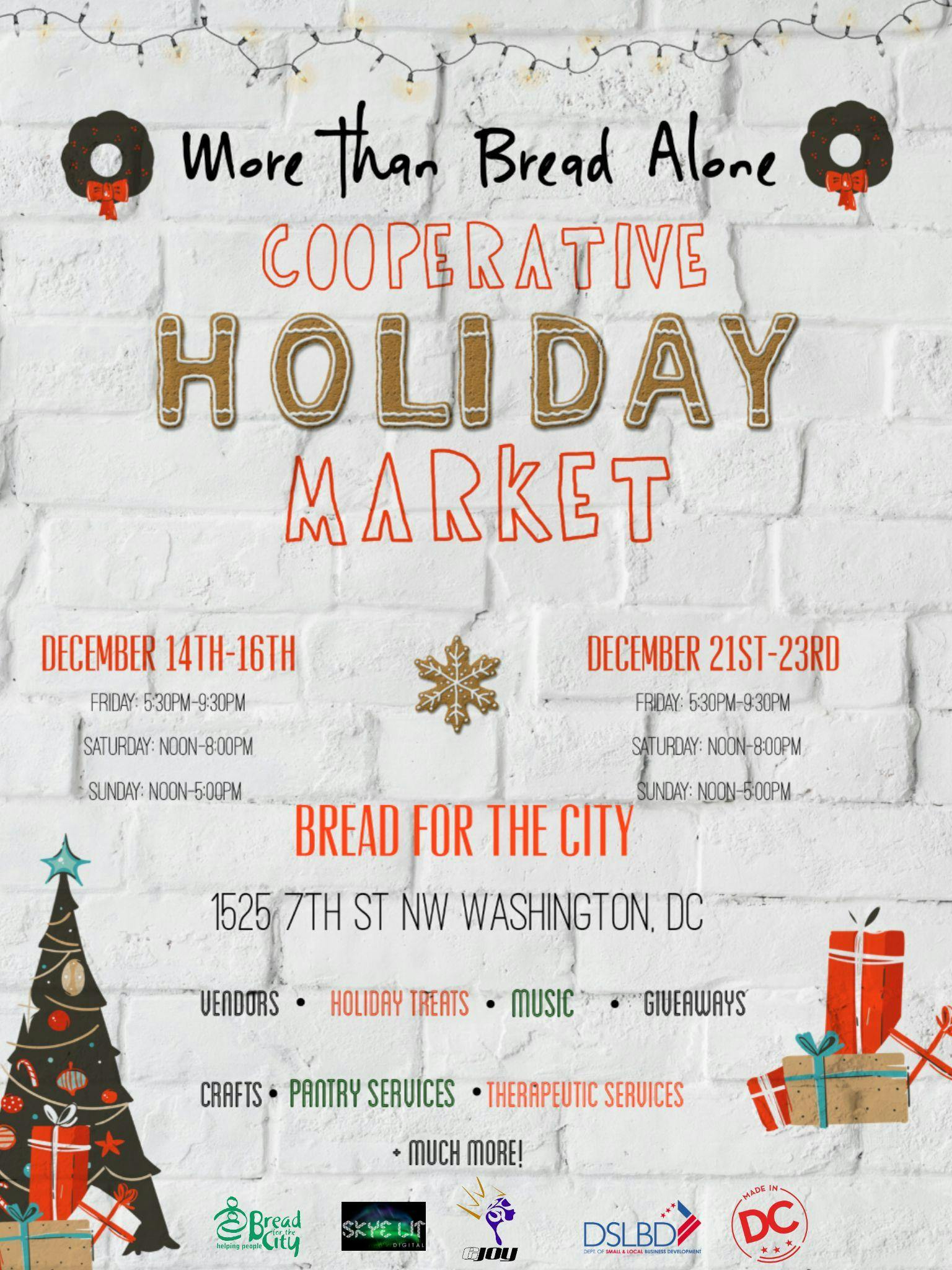 More Than Bread Alone: Cooperative Holiday Market (Aspire)