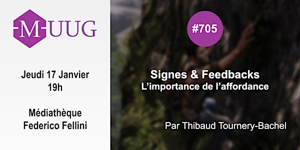 MUUG #705 - Signes & Feedback - Thibaud Tournery-Bachel