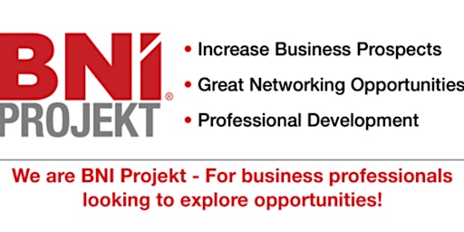 Primaire afbeelding van BNI Projekt the new networking event for Romford and Brentwood