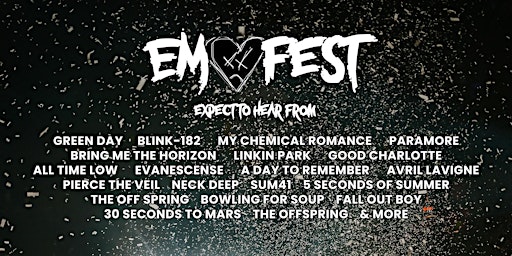 Imagem principal de The Emo Festival Comes to Southampton!