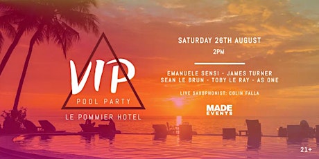 VIP Pool Party primary image