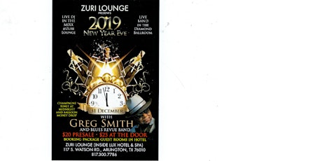 New year's Eve at ZURI of Arlington.   primary image