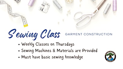 Twin Falls Intermediate Sewing Classes - Garment Construction primary image