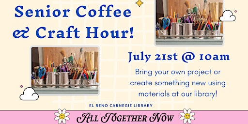 Senior Coffee & Craft  Hour - Summer Reading 2023 primary image