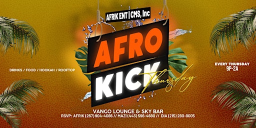 Afro Kick Thursday primary image