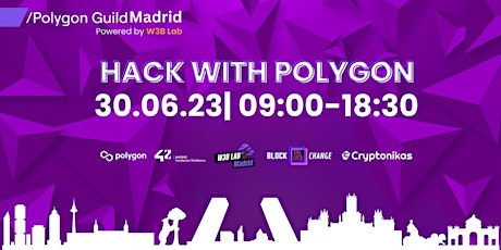 Imagem principal do evento Co-Hack Day & Workshops | Polygon Guild Madrid x W3B Lab Madrid X 42 Madrid