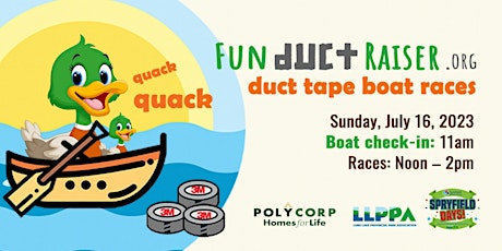 Fun-DUCT-Raiser Duct Tape and Cardboard  Boat Races primary image