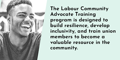 Labour Community Advocate Training Program - Level 3 primary image