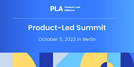 Product-Led Summit Berlin primary image