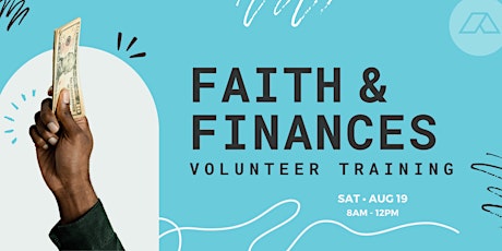 Volunteer Training: Faith & Finances primary image