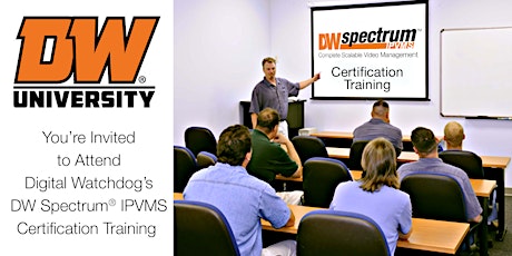 DW Spectrum IPVMS Certification Course - Pompano Beach primary image