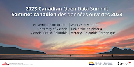 2023 Canadian Open Data Summit (#CODS23) primary image