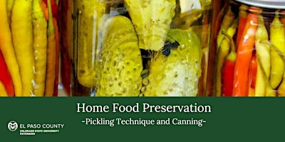 Image principale de Home  Food Preservation: Pickling Technique Class