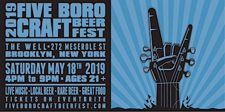  Five Boro Craft Beer Fest - 6th Annual primary image