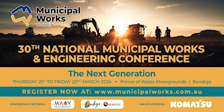 30th National Municipal Works and Engineering Conference primary image