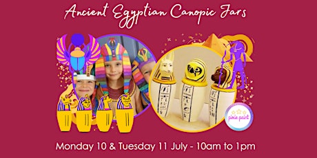 Imagem principal de HAYNES - ANCIENT EGYPTIAN CANOPIC JARS // KIDS WORKSHOP