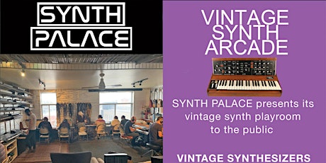 Imagem principal do evento Vintage Synth Arcade