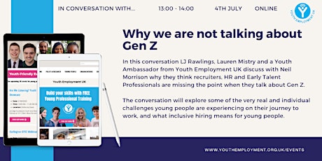 Imagem principal do evento Why we are not talking about Gen Z