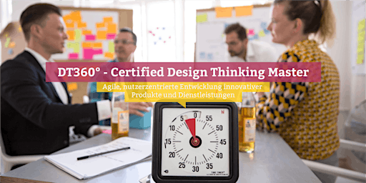 DT360° – Certified Design Thinking Master, Online primary image