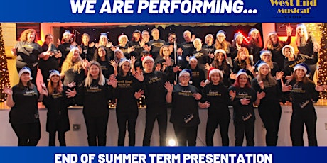 Audience Tickets -  Manchester West End Musical Choir - Summer Presentation primary image