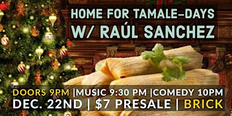 Home for Tamale-days w/ Raul Sanchez primary image