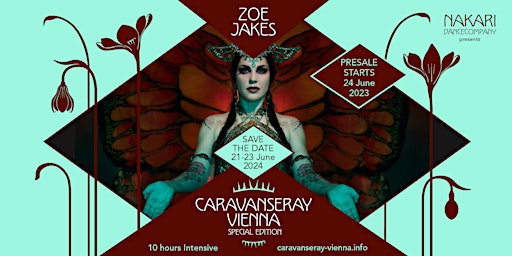 Imagem principal de Caravanseray Vienna 2024 - Zoe Jakes Intensive - SOLD OUT