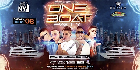 4 En 1 BOAT PARTY - HOUSE & ELECTRO MUSIC EDITION primary image