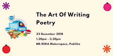 The Art Of Writing Poetry [Workshop] primary image