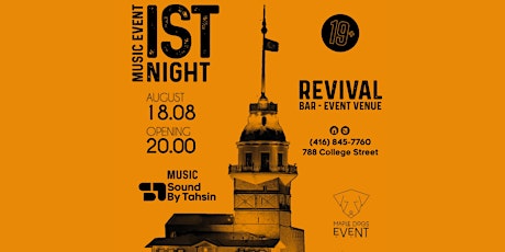 Primaire afbeelding van Istanbul Night @Revival - Istanbul Themed with Sound by Tahsin