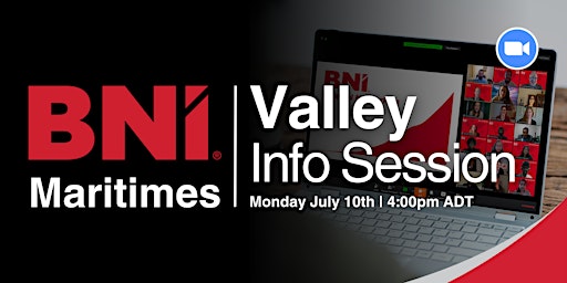 *NEW* BNI Valley Networking Info Session primary image